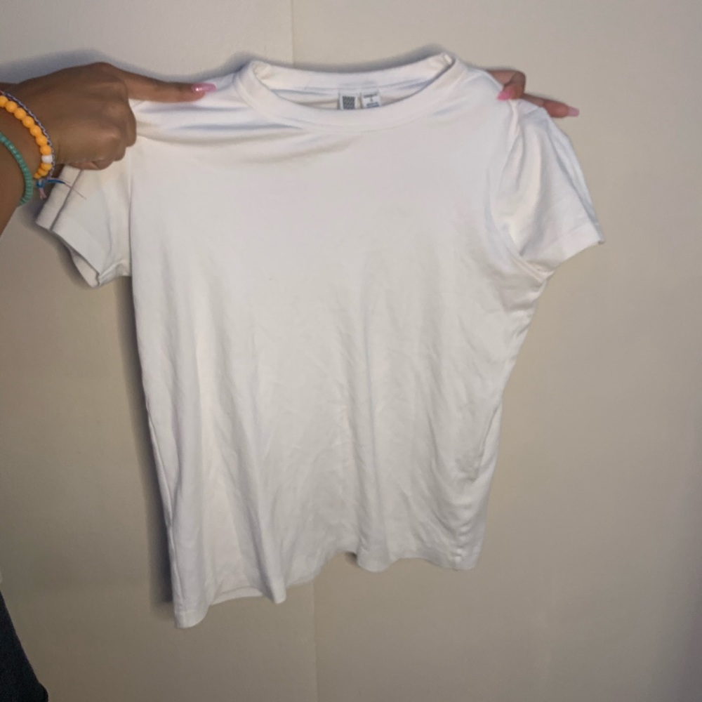 white shirt